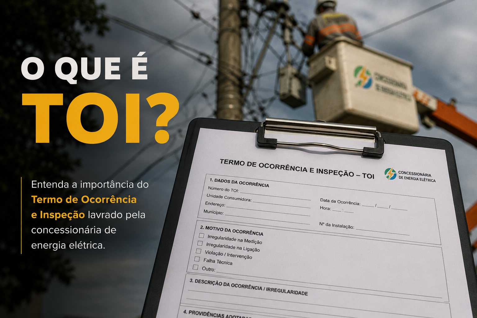 O que é o Termo de Ocorrência e Inspeção (TOI)? Entenda de uma vez por todas