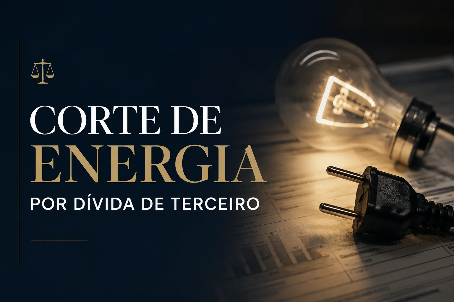 Cortaram sua luz por dívida de outra pessoa? Saiba seus direitos!